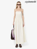 MARCELINE MAXI DRESS - CREAM - Dresses
