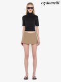 VIDA SKIVVY TOP - BLACK - Shirts & Tops