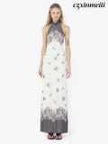 VIOLETTE RACER MAXI DRESS - CARNATION FLORAL - Dresses